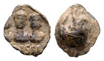 Ancient Coins - Roman imperial seal (14x16x5 mm, 3.18 gram) circa 4th-5th centuries