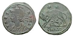 Ancient Coins - Urbs Roma. AE Follis (18 mm, 2.31 gram) Alexandria 333-335