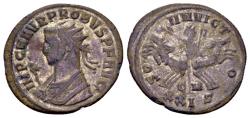 Ancient Coins - Probus 276-282, AE silvered Antoninianus (23mm, 2.78 gram) Serdica