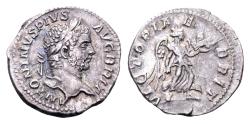 Ancient Coins - Caracalla 198-217. AR Denarius (19 mm, 3.15 gram) Rome 210