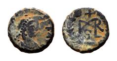 Ancient Coins - Marcian AD 450-457, AE Nummus (11mm, 1.18 gram) Constantinopolis