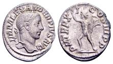 Ancient Coins - Severus Alexander AD 222-235, AR Denarius (19 mm, 2.68 gram) Rome 232
