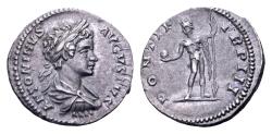 Ancient Coins - Caracalla AD 198-217, AR Denarius (19 mm, 3.50 gram) Rome 200