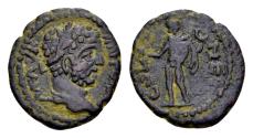 Ancient Coins - Coelesyria, Heliopolis. Caracalla AD 198-217, AE (17mm, 2.89 gram)