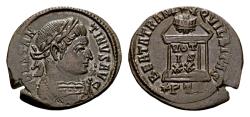 Ancient Coins - Rare *PTR emission - Constantine I the Great 307-337. AE Follis (20 mm, 3.04 gram) Trier 323