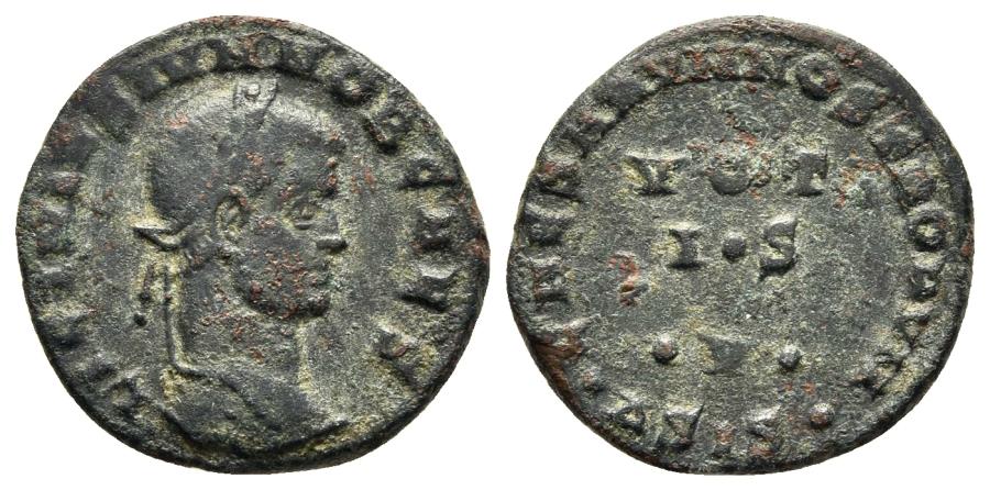 Licinius Ii As Caesar Ae Follis 3 Ad Siscias Mint Caesarvm Nostrorvm Around Vot I S V Rare