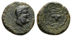 Ancient Coins - Sicily. AE 12 uncertain mint under Roman rule. Early 1st century BC. Ex Bertolami Fine Arts 77