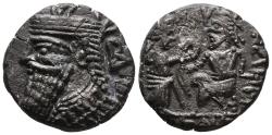 Ancient Coins - KINGS OF PARTHIA. Vologases IV. Ar, Tetradrachm. Year 488. Seleukeia on the Tigris.