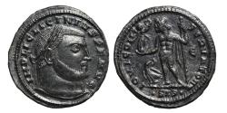 Ancient Coins - LICINIUS I. Æ, Follis. 315-316 AD. Siscia mint ·SIS·. IOVI CONSERVATORI, Júpiter.