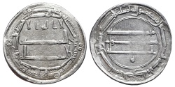 World Coins - AL-RASHID. AG, Dirham. AH 189, Madinat Al-Salam mint. ABBASID CALIPHATE.