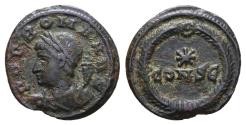 Ancient Coins - POPULUS ROMANUS. Constantine I. Ae, Half-Follis. AD 330. Foundation of Constantinople Commemorative.