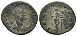 Ancient Coins - QUINTILLUS. Æ, Antoninian. 270 AD. Rome mint. SECVRIT AVG / XI.