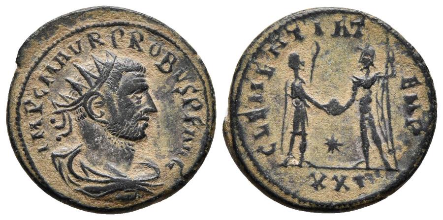 PROBUS. Antoninianus. 276-282 AD. Tripoli mint. CLEMENTIA TEMP