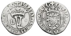 World Coins - PORTUGAL. D. Joao III (1481-1495). Ar, Vintem. Lisboa. Legend IOHANES:II:R:P:ET:A DG