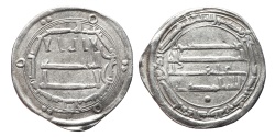 World Coins - AL-MAHDI. AG, Dirham. AH 162, Madinat Al-Salam mint.  ABBASID CALIPHATE.