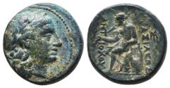 Ancient Coins - SELEUKID KINGS OF SYRIA. Antiochos II Theos. Ae17. 261-246 BC. Antiochia on the Orontes.