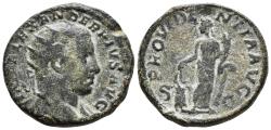 Ancient Coins - SEVERUS ALEXANDER. Ae, Dupondius. 231 AD. Rome. PROVIDENTIA AVG. Scarce.
