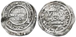 World Coins - HISHAM II citing Sa'id Ibn Yusuf IA. AR, Dirham. AH 402, 2nd reign. Al-andalus mint. CALIPHATE OF CÓRDOBA (Spain).