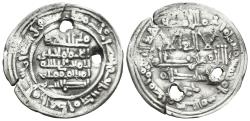 World Coins - YAHYA Ibn ´Alí. HAMMUDIDS. Ar, Dirham. AH 415. Madinat Sabta (Ceuta). RARE.