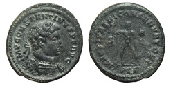 Ancient Coins - CONSTATINE I. Æ, Follis. 307-308 AD. Treveri - Trier mint. MARTI PATRI CONSERVATOR.