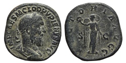 Ancient Coins - PUPIENUS. Æ, Sestertius. 238 AD. Rome mint. VICTORIA AVGG.