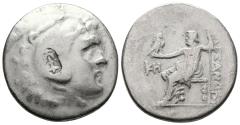 Ancient Coins - PAMPHYLIA, Perge. Tetradrachm. Dated CY 28 = 194-3 BC. In the name and types of Alexander III of Macedon.