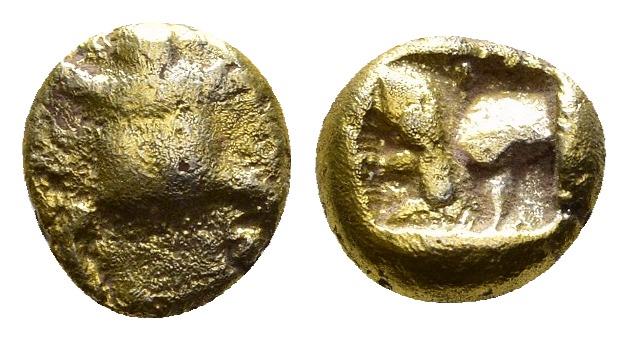 Rare Electrum 1 24th Stater Unknown Ionian Mint Turtle On The Obverse