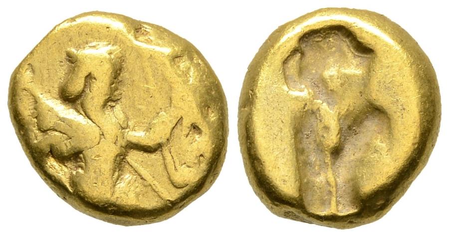 Late GOLD Daric (Dareikos) in F-VF, 4th Century Achaemenid Kingdom ...