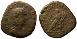 Ancient Coins - Otacilia Severa AE sestertius - CONCORDIA with double cornucopia
