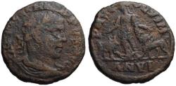 Ancient Coins - Philip I AE - Moesia with bull & lion - 244-245 AD