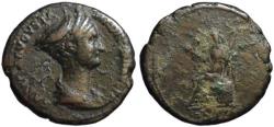 Ancient Coins - Sabina AE As or Dupondius - CERES