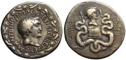 Ancient Coins - 19th C. BMC electrotype - Mark Antony & Octavia AR tetradrachm