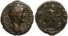 Ancient Coins - Antoninus Pius AE As - Hercules - Rare