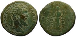 Ancient Coins - Didius Julianus AE sestertius - CONCORD MILIT - Choice portrait