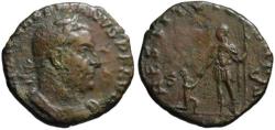 Ancient Coins - Valerian AE sestertius - RESTITUTOR ORBIS - (R) Rare  g.VF