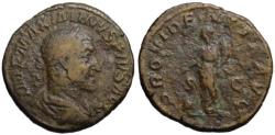 Ancient Coins - Maximinus AE sestertius - PROVIDENTIA - 236 AD