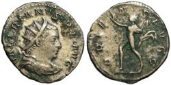 Ancient Coins - Valerian AR antoninianus - ORIENS AVGG - VF+