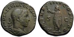 Ancient Coins - Volusian AE sestertius - TRP IIII - (R) Very Rare