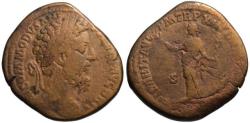 Ancient Coins - Commodus AE sestertius - HILARITAS - 187 AD