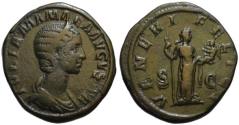 Ancient Coins - Julia Mamaea AE sestertius - VENERI FELICI - g.VF+