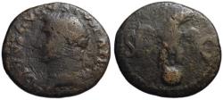 Ancient Coins - Divus Augustus AE As - Eagle on globe