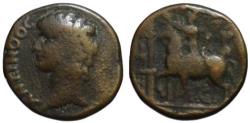 Ancient Coins - Paduan cast medal after Cavino - Antinous AE cast medallion