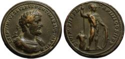 Ancient Coins - Paduan cast medal after Cavino - Severus AE medallion MARS