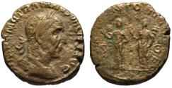 Ancient Coins - Trajan Decius AE sestertius - The 2 Pannoniae