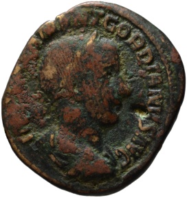 Ancient Coins - Gordian III AE sestertius - CONCORDIA