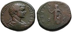 Ancient Coins - Caracalla as Caesar AE sestertius - SPEI PERPETUAE - Scarce