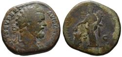 Ancient Coins - Septimius Severus AE sestertius - ANNONA - 194 AD