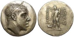 Ancient Coins - 19th C. BMC electrotype - Pharnaces I AR tetradrachm - Pantheistic God