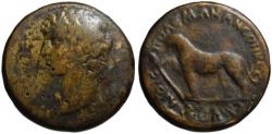 Ancient Coins - Old cast medal imitating ANTINOUS medallion - Panther