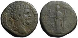 Ancient Coins - Septimius Severus AE sestertius - FIDES - 193 AD
